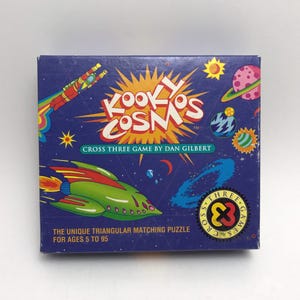 SALE 1994 Kooky Cosmos Game by Dan Gilbert Card Game 80s Fun COMPLETE Kids Children Game Night Puzzle RARE