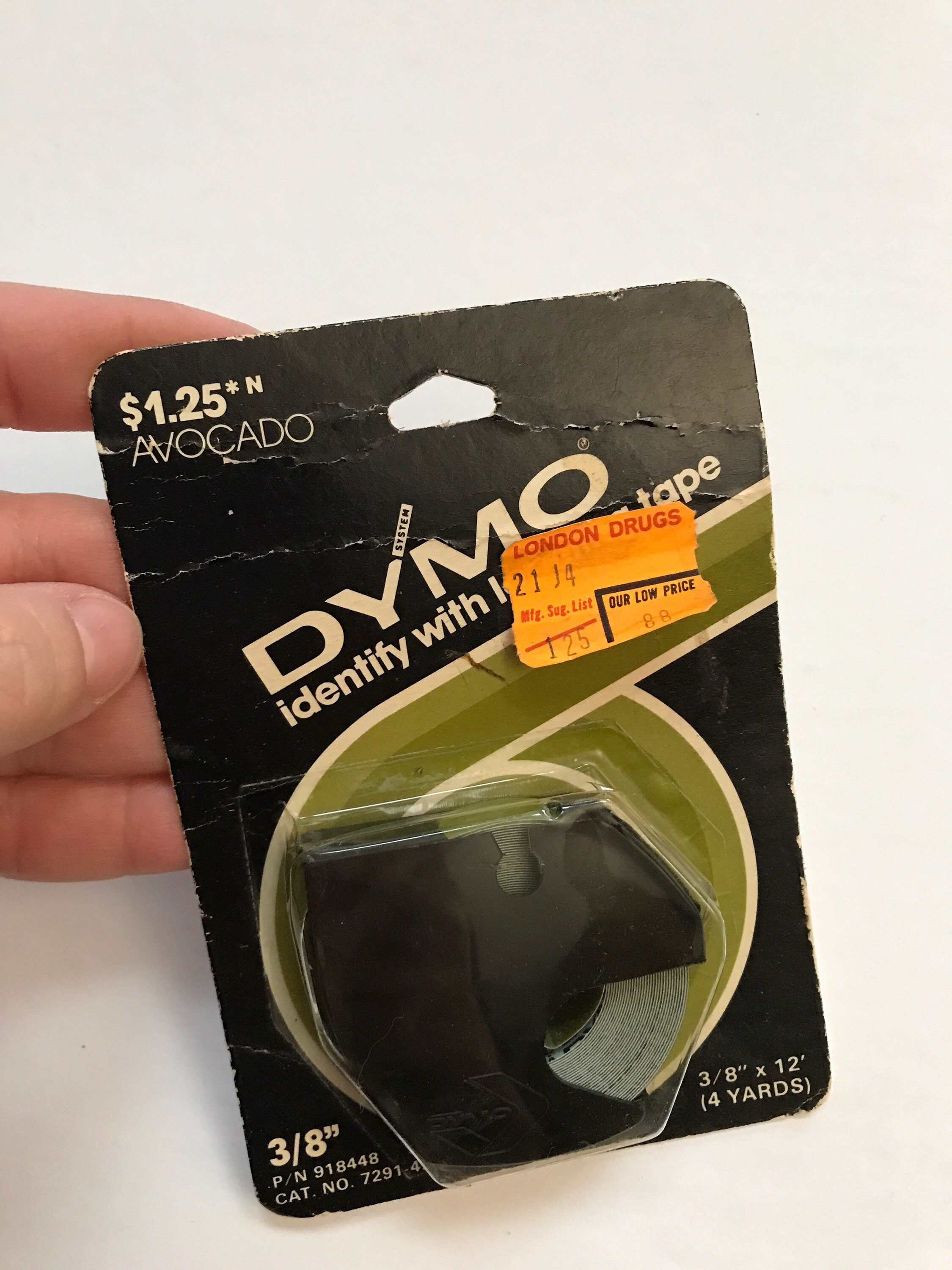 Vintage Dymo Label Maker Embossing Tape 