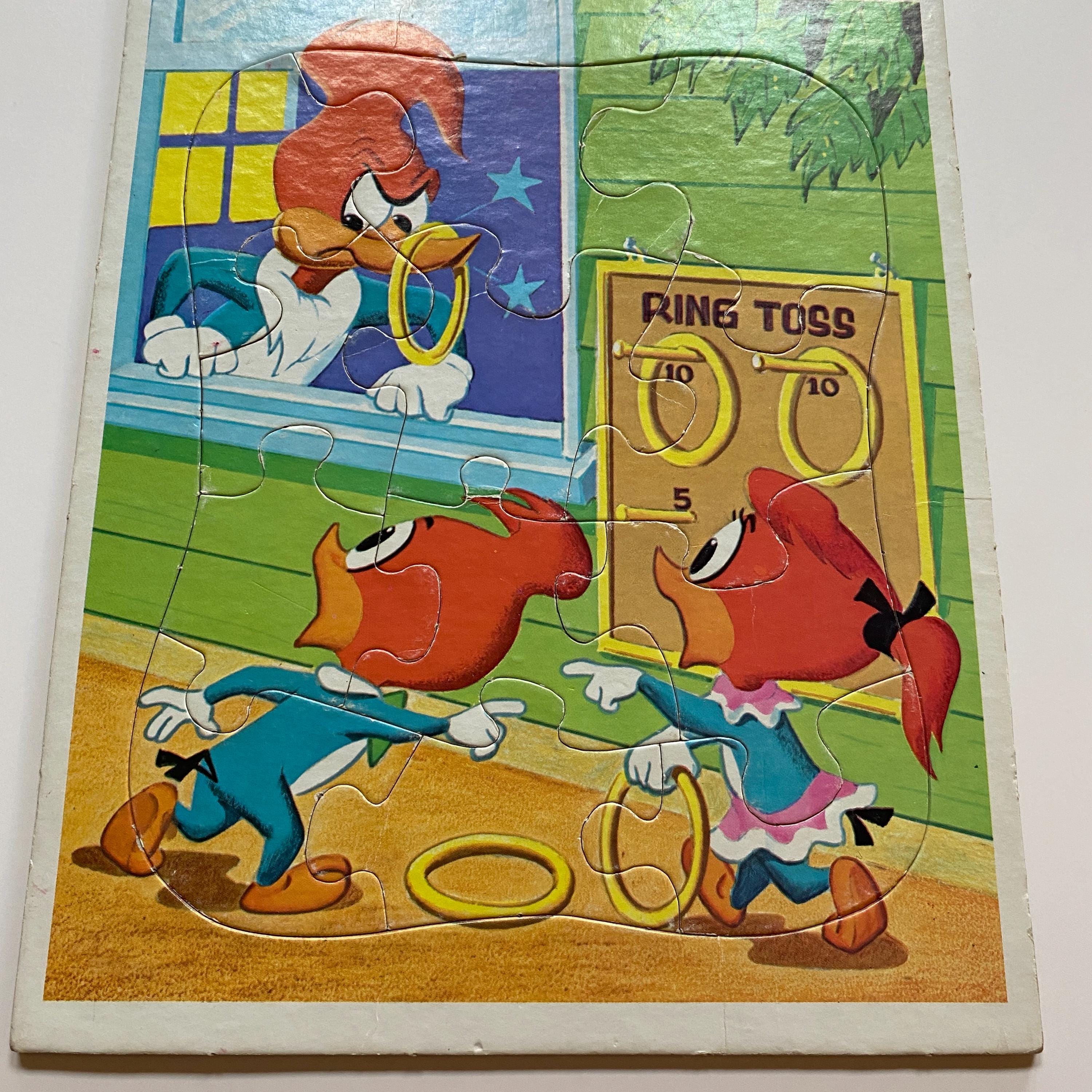 Woody Woodpecker Frame Tray Puzzle Activity Game 1980 - Etsy