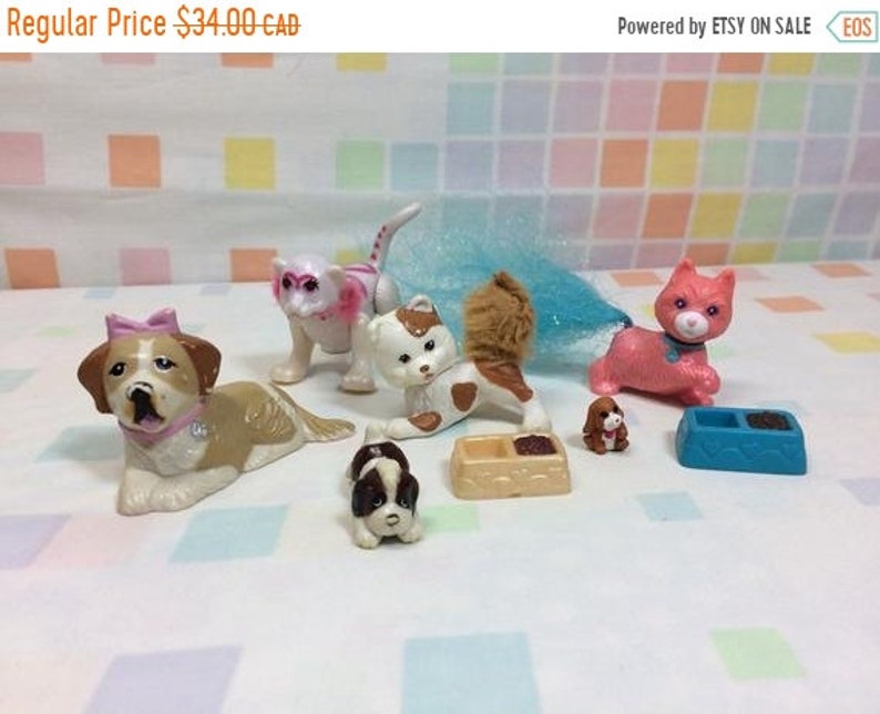 1990's littlest pet shop toys
