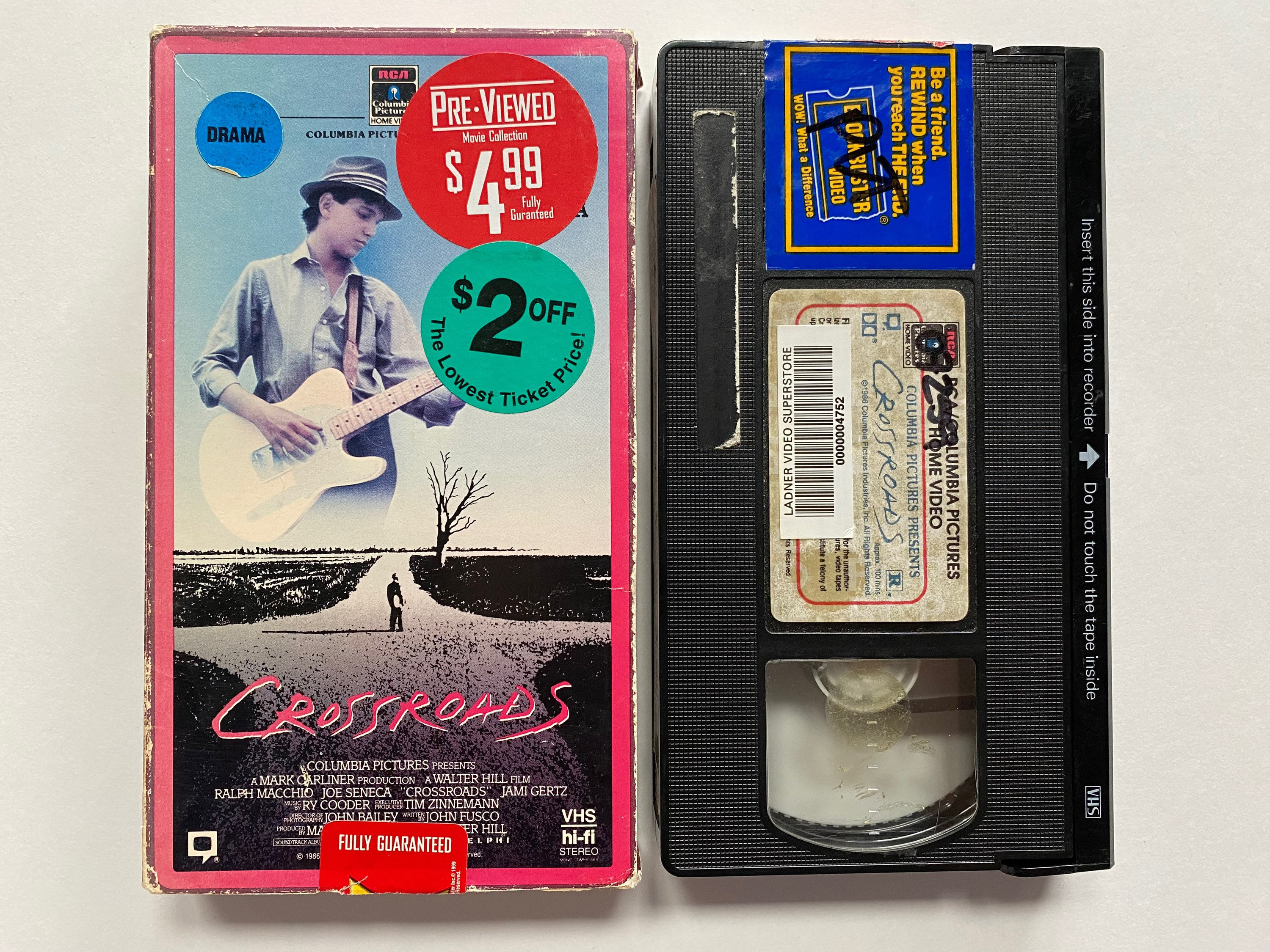 Where Can I Watch Crossroads With Ralph Macchio Crossroads VHS Video Movie Film Starring Ralph Macchio 1986, 45% OFF