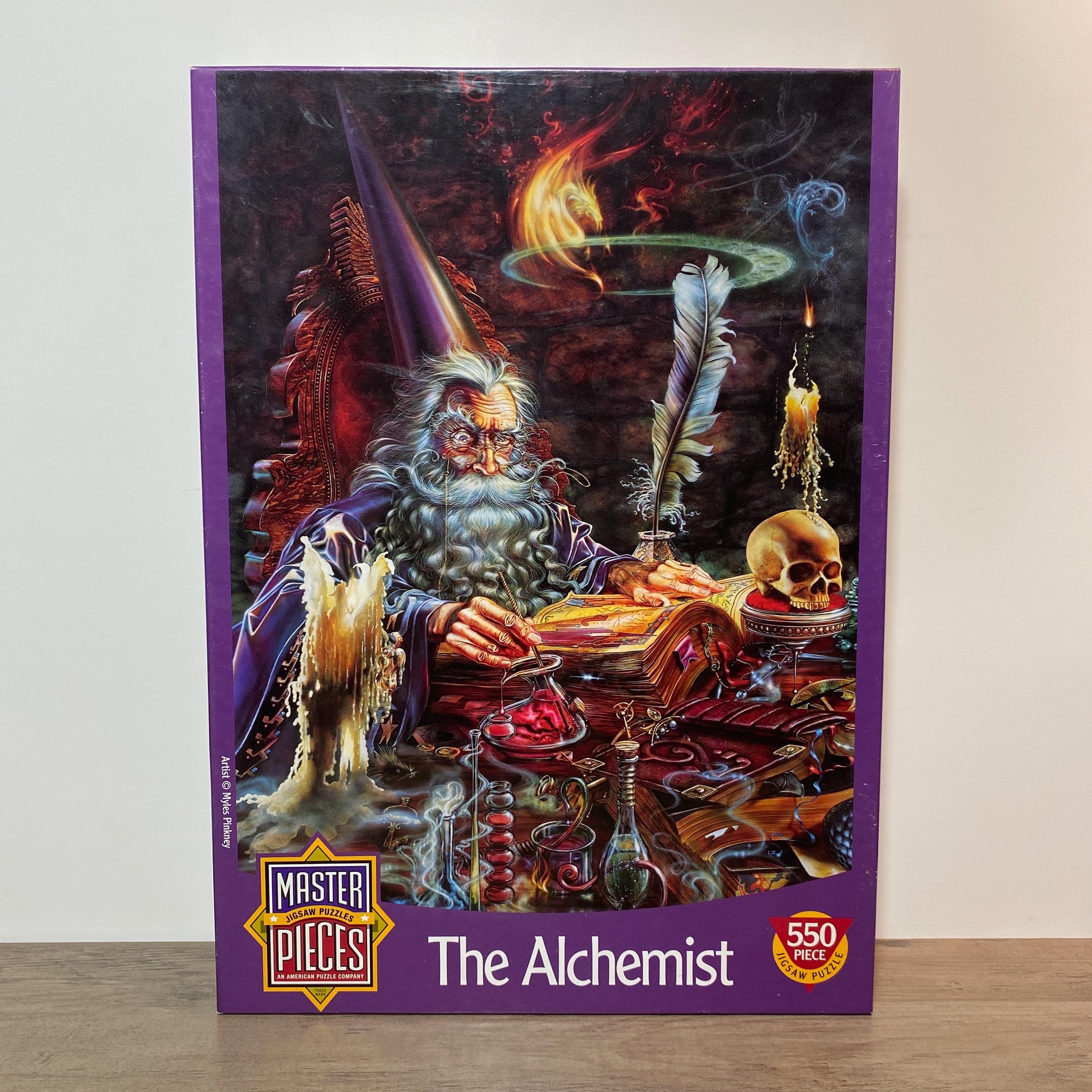 The Alchemist Jigsaw Puzzle by Master Pieces Made in USA Art by