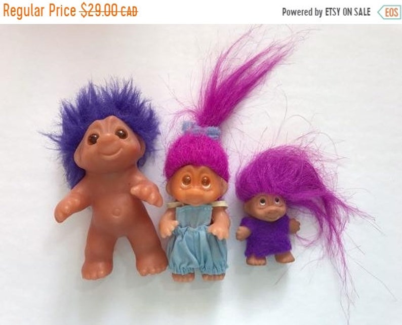 purple treasure troll