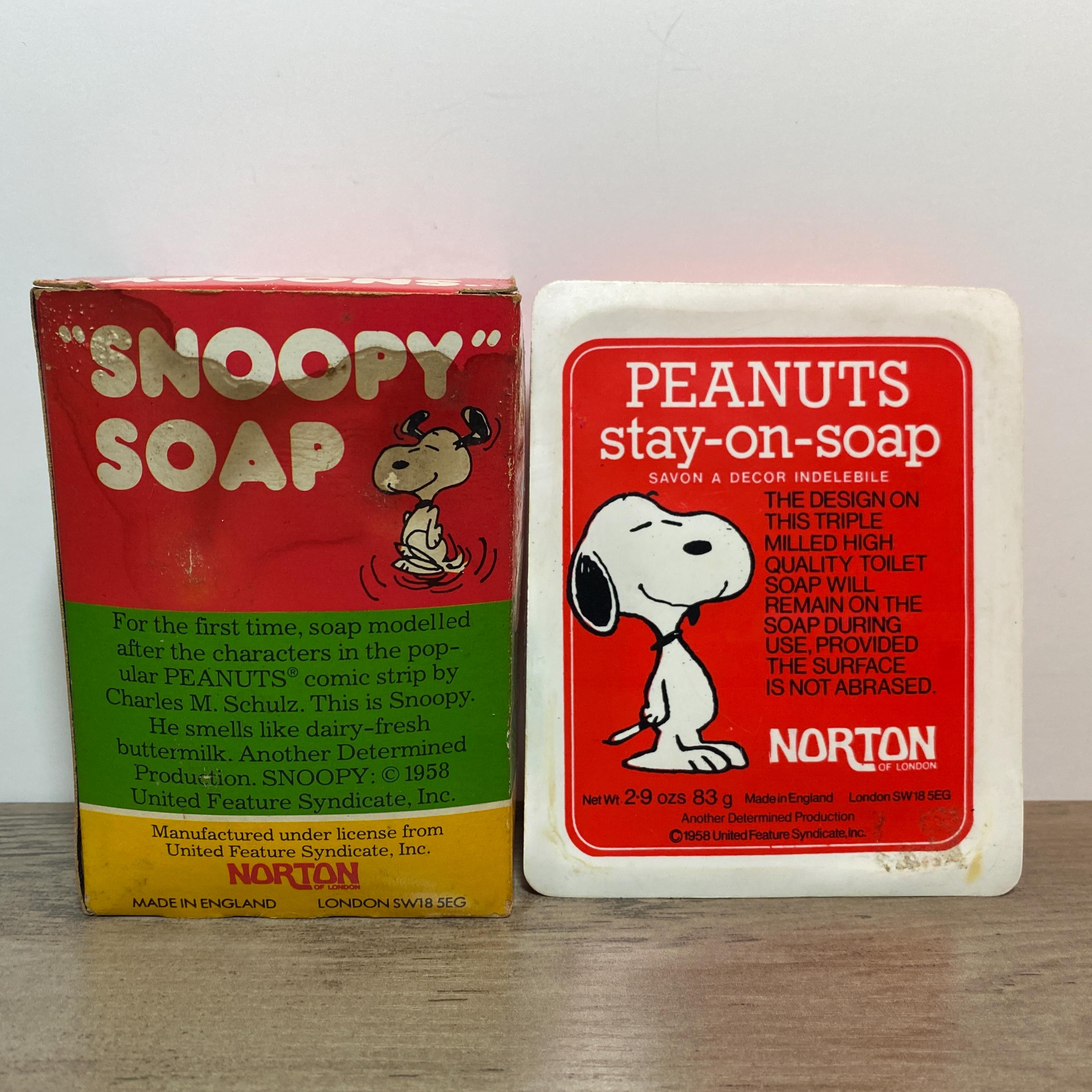70s Determined Snoopy Soap Dish/スヌーピー ソープディッシュ