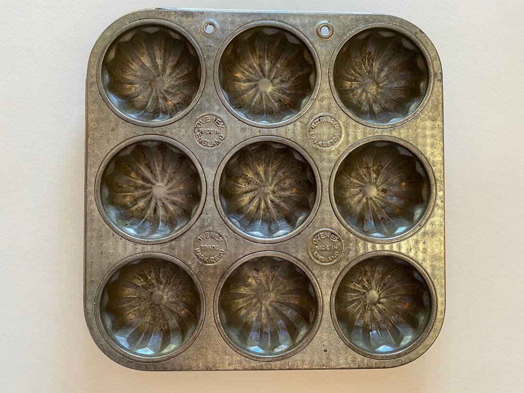 Ovenex 9 Cup Cookie Cake Tin Mold USA Baking Cooking Kitchen