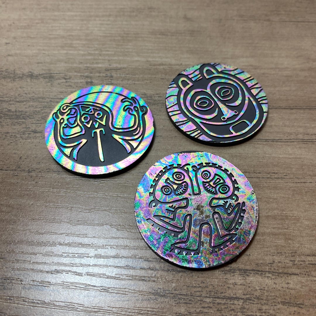 1990s Official Pog Slammers Game Pieces Metallic Plastic - Etsy