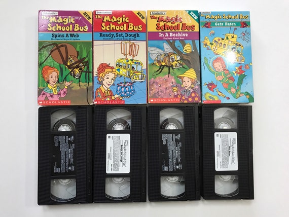 The Magic School Bus VHS Video Lot of 4 Cartoon Movies Kids - Etsy The Magic School Bus VHS Video Lot of 4 Cartoon Movies Kids - Etsy