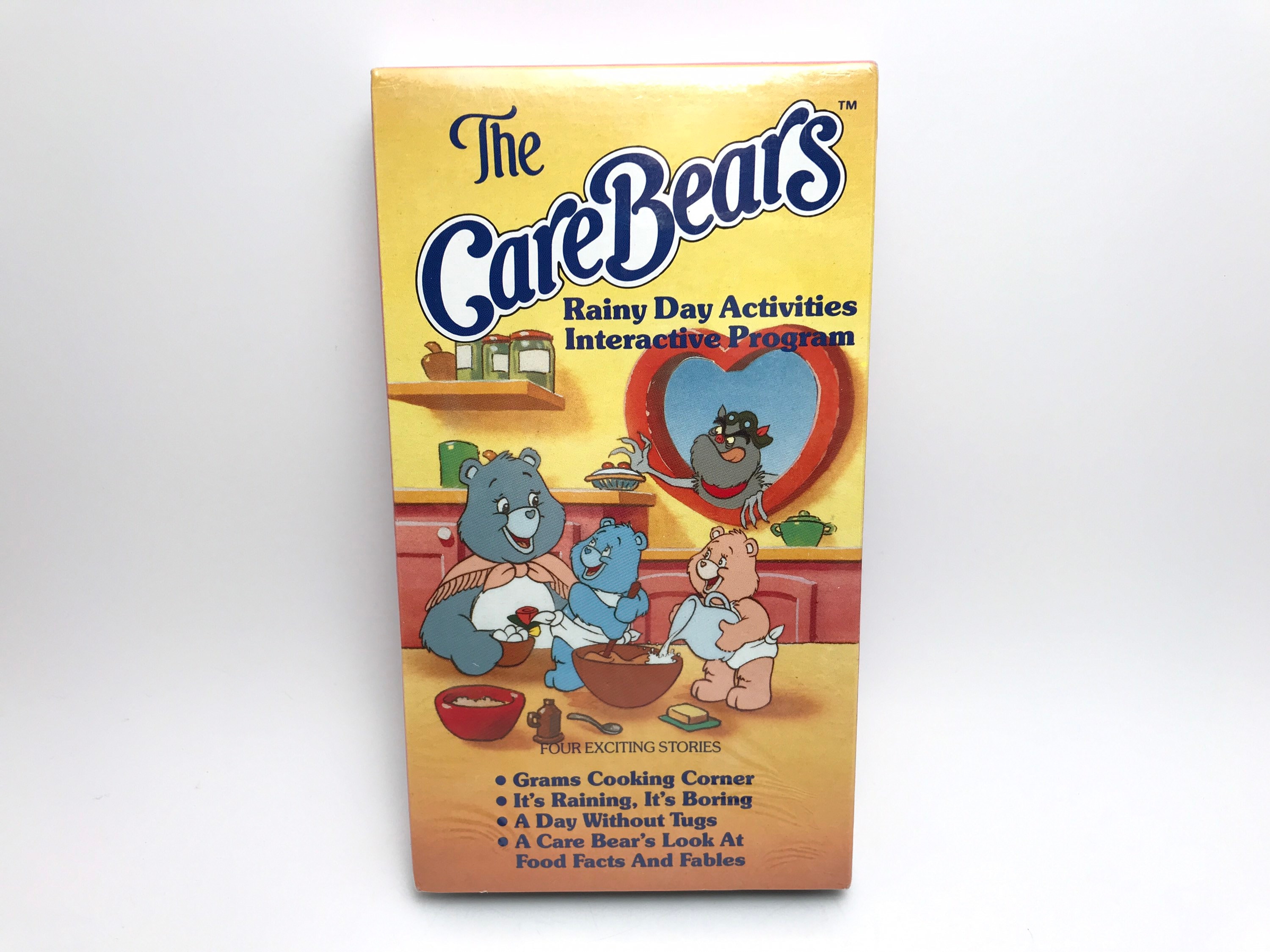 1991 Care Bears VHS Video Movie Cartoon Sealed Unused Rainy Day