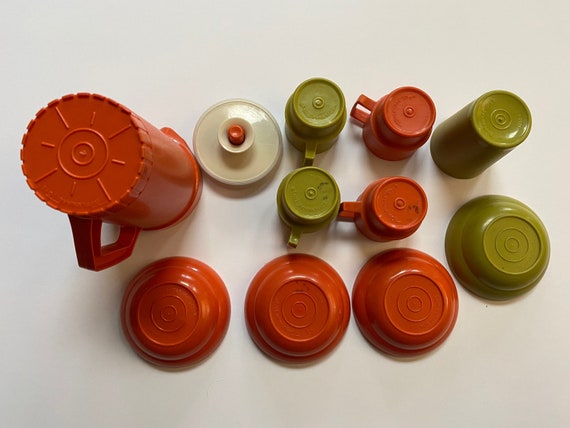 Vintage Tupperware Kids Children's Mini Serve It Play Food Make
