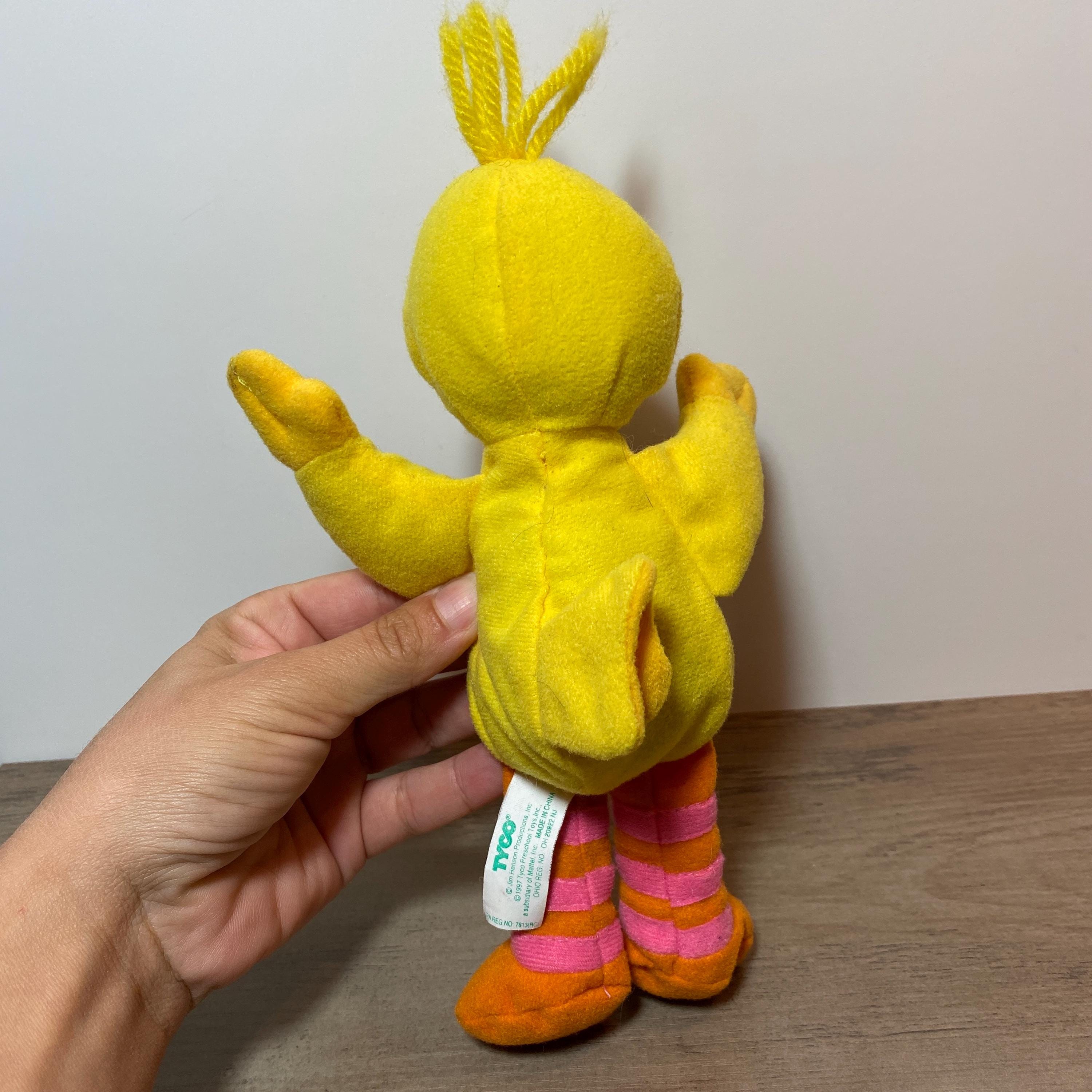 1997年 タイコ社製 セサミストリート ビッグバード ぬいぐるみ ミニ