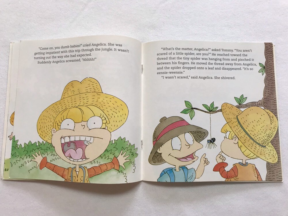 1998 Rugrats Jungle Trek Book Picture Story Kids Children Etsy