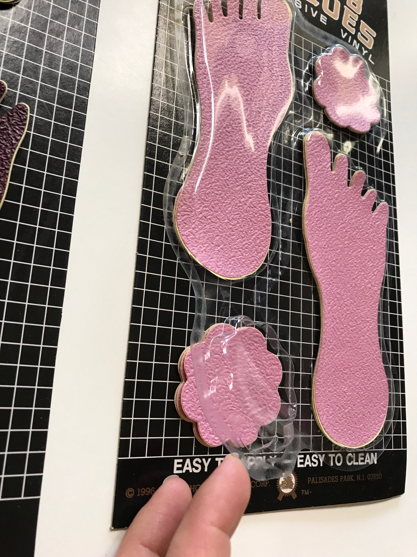 Non Slip Bathtub Decals Stickers Flower Power and Feet Foot Etsy