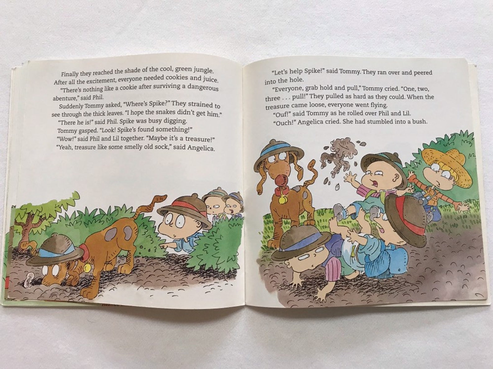 1998 Rugrats Jungle Trek Book Picture Story Kids Children Etsy