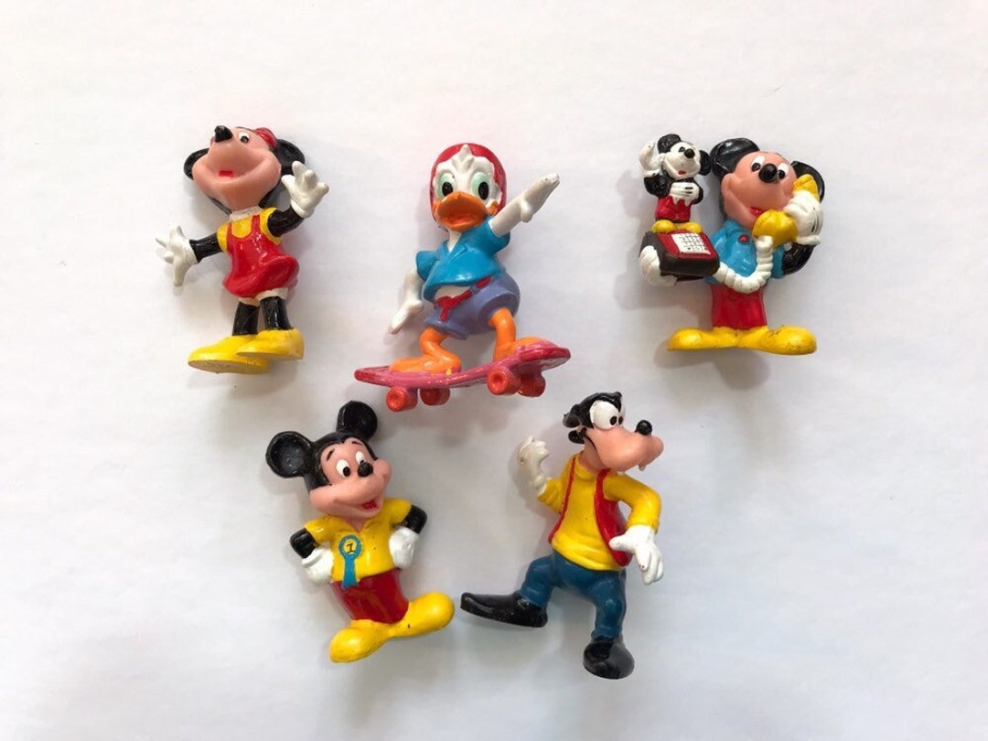 ヴィンテージ　 フィギュア　Mickey 　Minnie　レトロ　レア VTG Walt Disneys Mickey & Minnie Mouse Porcelain Key Wind Up