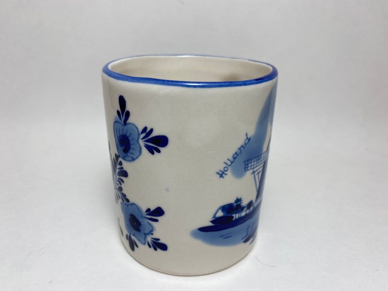 Delfts Blue Mug Blauw Dutch Holland Blue and White Home Decor Coffee ...