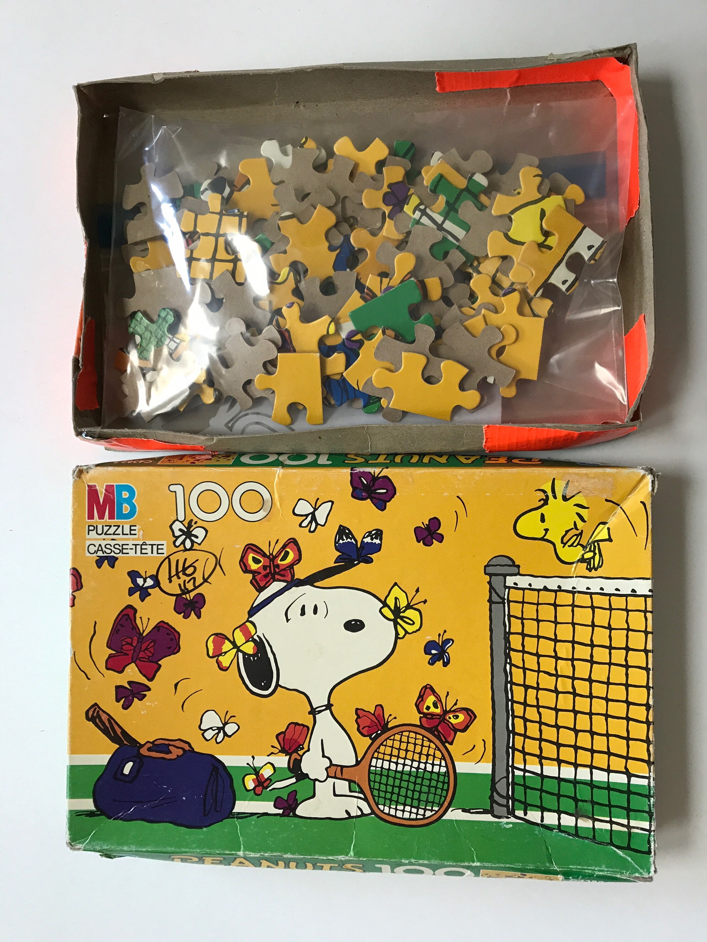 Peanuts Charlie Brown Gang Puzzle Retro Kids Toys Games 80s Etsy