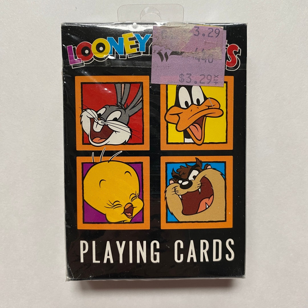 1993 Looney Tunes Playing Cards Complete Set Game Night - Etsy