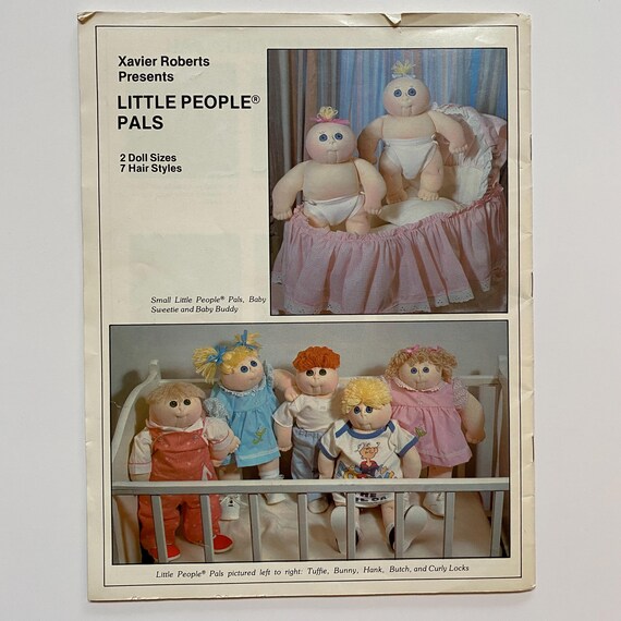 1982 Little People Pals Xavier Roberts Collectors Edition Pattern