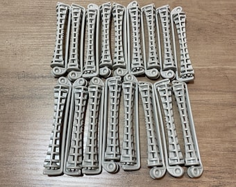 Rizadores de permanente vintage con brazo oscilante, color gris, Tool Supply Toni USA