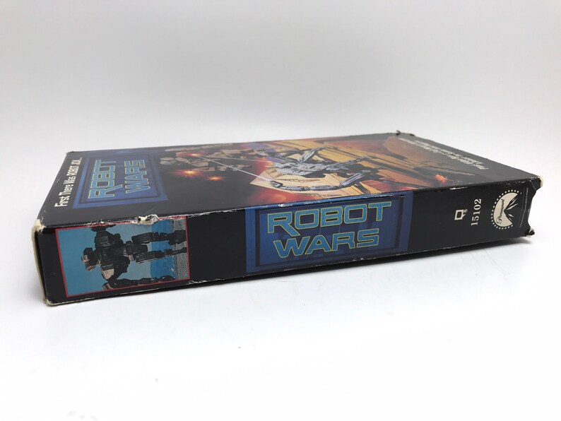 Robot Wars VHS Video Tape Movie Film Collectible Sci Fi 80s Etsy France