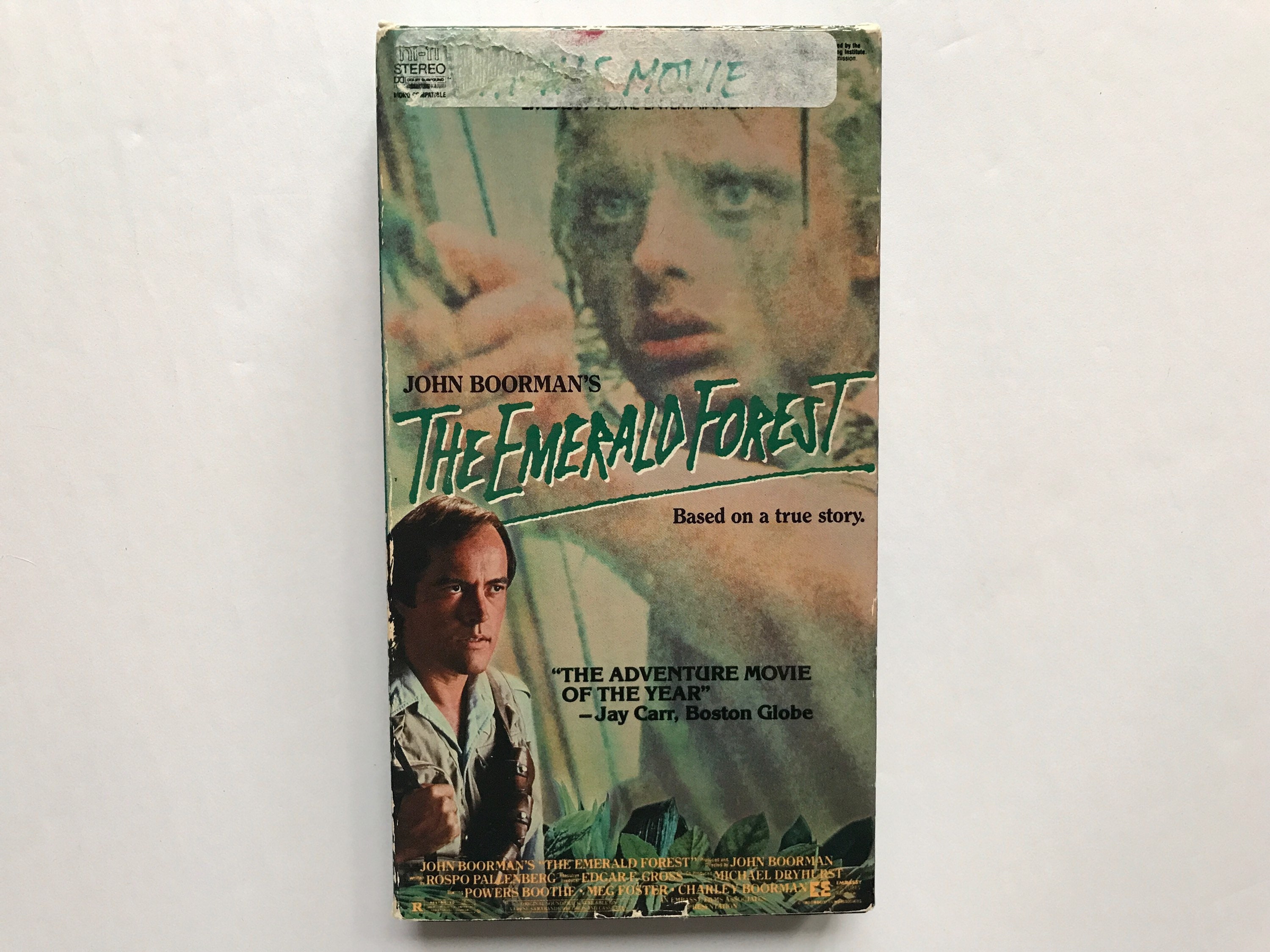 The Emerald Forest VHS Video Tape Movie Full Length Film - Etsy UK
