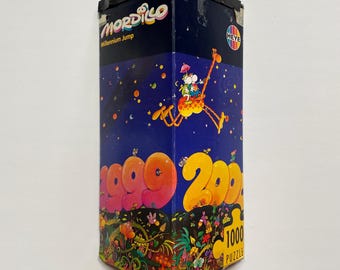 Mordillo Puzzle Millennium Jump 1000 Pieces COMPLETE 1999 HEYE