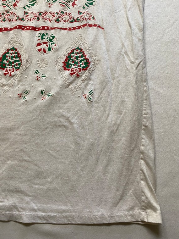 Ladies Christmas Sleep Shirt Gown Puffy Xmas Holi… - image 4