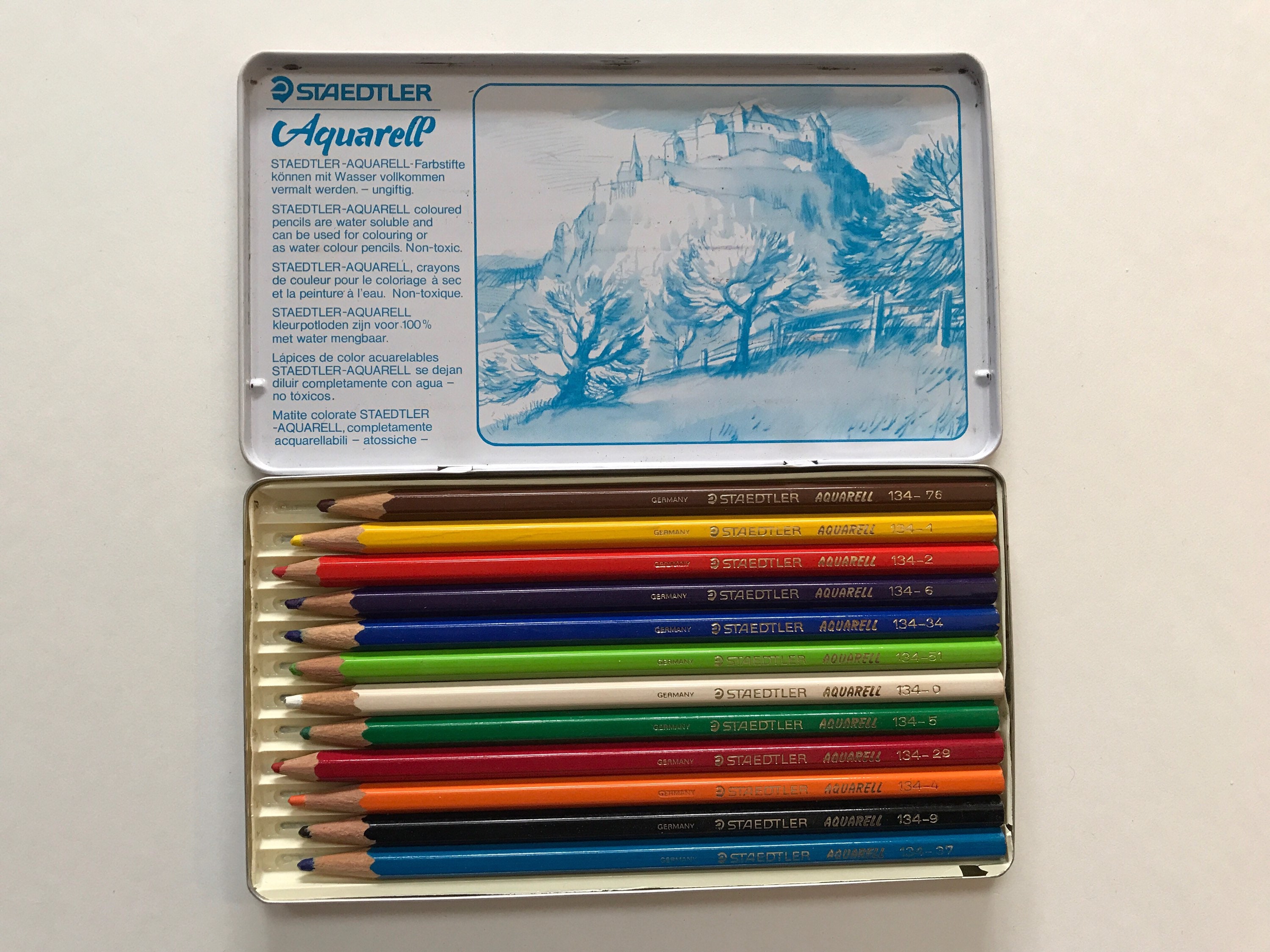 Staedtler Professional Watercolor Pencils Review