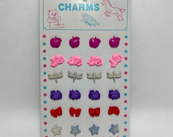 90s Charming Charms for Crafting Jewelry Making Crafts Supply