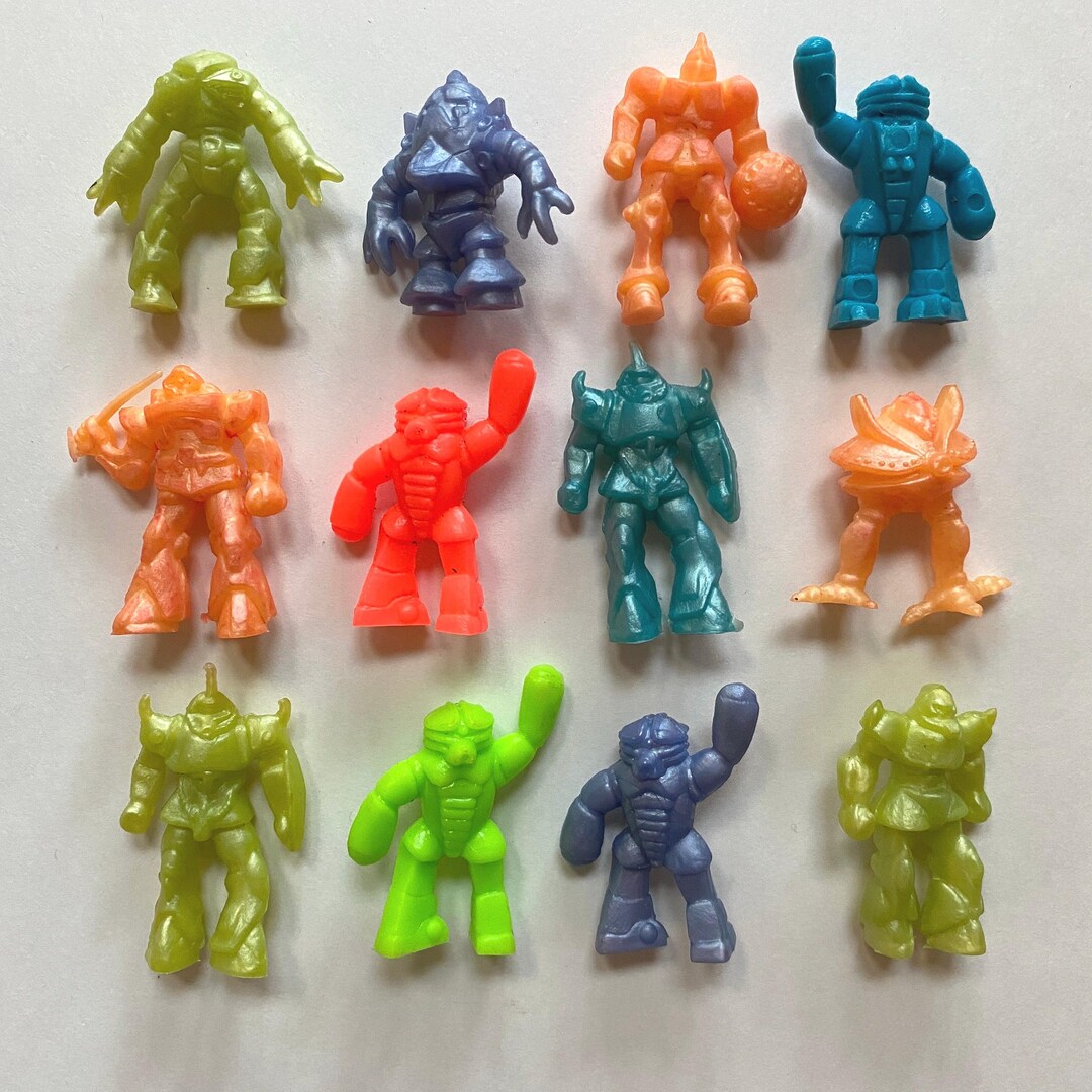 Mini Gundam Keshi Robots Gumball Toys Bootleg Made in Hong