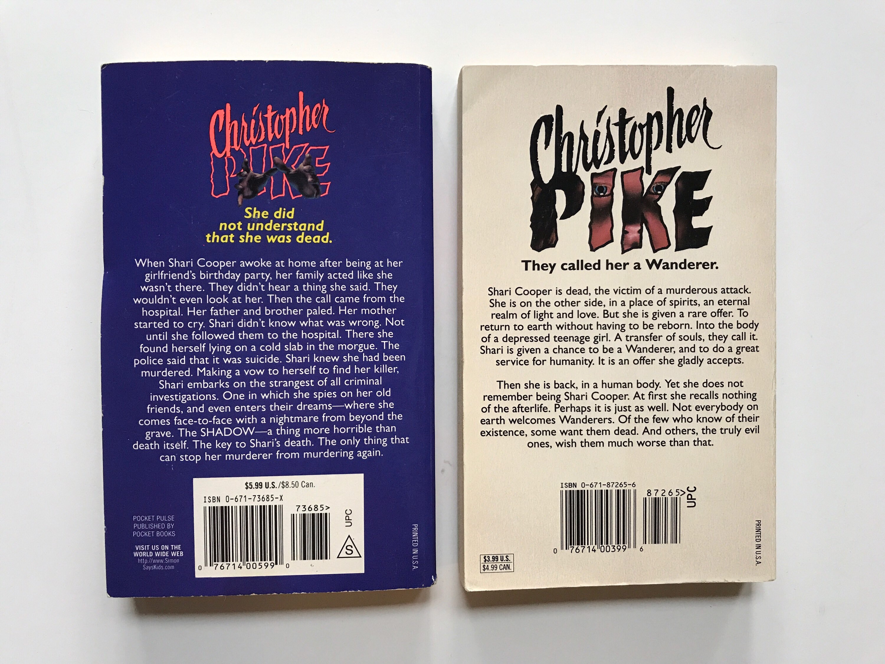 1990s Christopher Pike Remember Me 1 and 2 Paperback Books for Etsy
