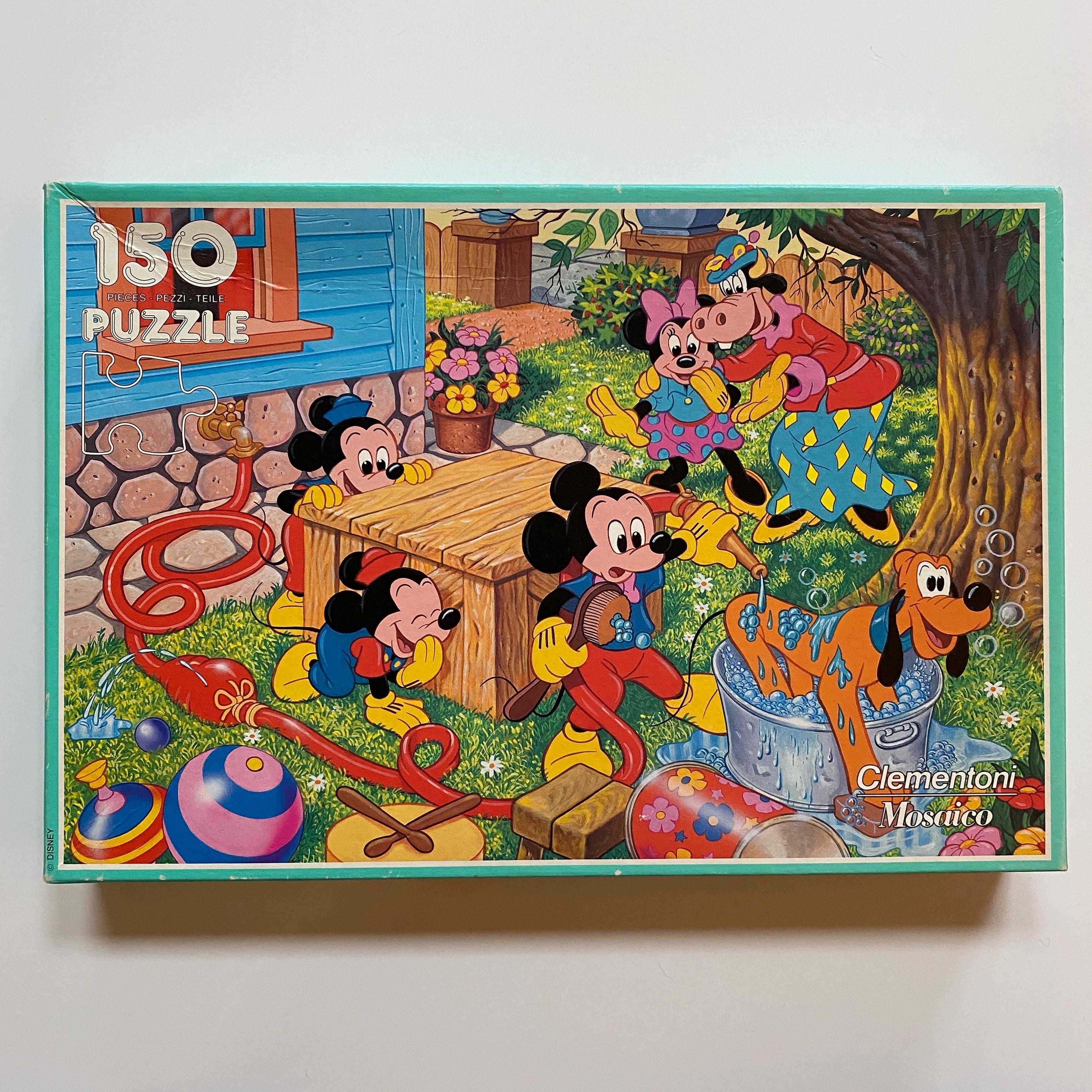 1980s Disney Jigsaw Puzzle Clementoni Complete Made in Italy