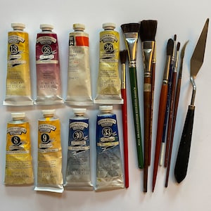 Brush Set - Winsor & Newton Winton Oil Brush Set - Victoria Art Gallery