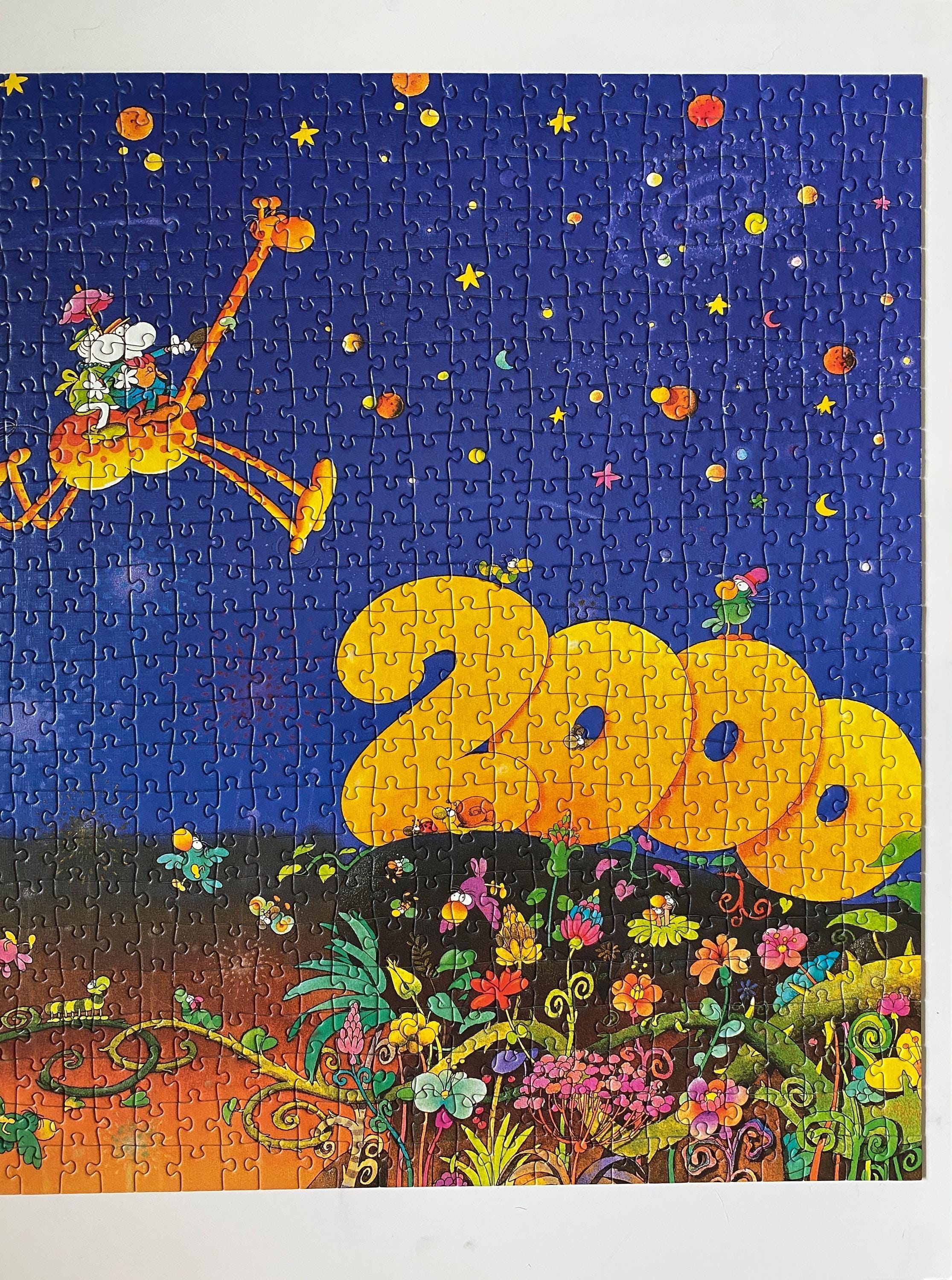 Mordillo Puzzle Millennium Jump 1000 Pieces COMPLETE 1999 HEYE