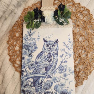 Owl decorative cutting board
