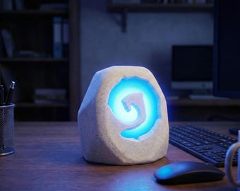 ハースストーン風LEDランプ - WoW - ゲーマーギフト - デスクライト