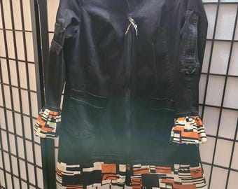 Upcycled Denim Jacket/Dress