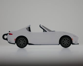 Detailierter Mazda MX-5 Miata RFID (2024 - Present) Schlüsselanhänger - Perfektes Geschenk für Mazda Liebhaber!