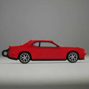 Detailierter Dodge Challenger (2015 - 2023) Schlüsselanhänger - Perfektes Geschenk für Dodge Liebhaber!
