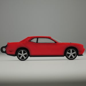 Detailreicher Dodge Challenger (2008 – 2014) Schlüsselanhänger - Perfektes Geschenk für Dodge Liebhaber!