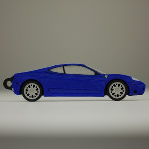 Detailed Ferrari 360 Challenge Stradale (2003 – 2004) Keychain - Perfect Gift for Ferrari Lovers!