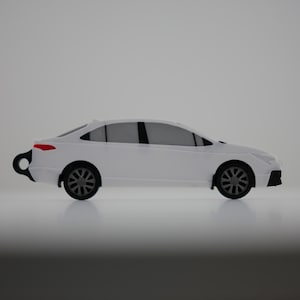 Detailed Toyota Corolla Sedan (2023 – Present) Keychain - Perfect Gift for Toyota Lovers!