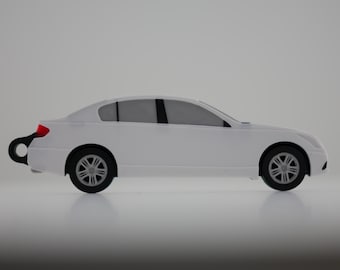 Porte-clés détaillé Infiniti G37 Berline (2007 – 2015) - Cadeau parfait pour les amateurs d'Infiniti !