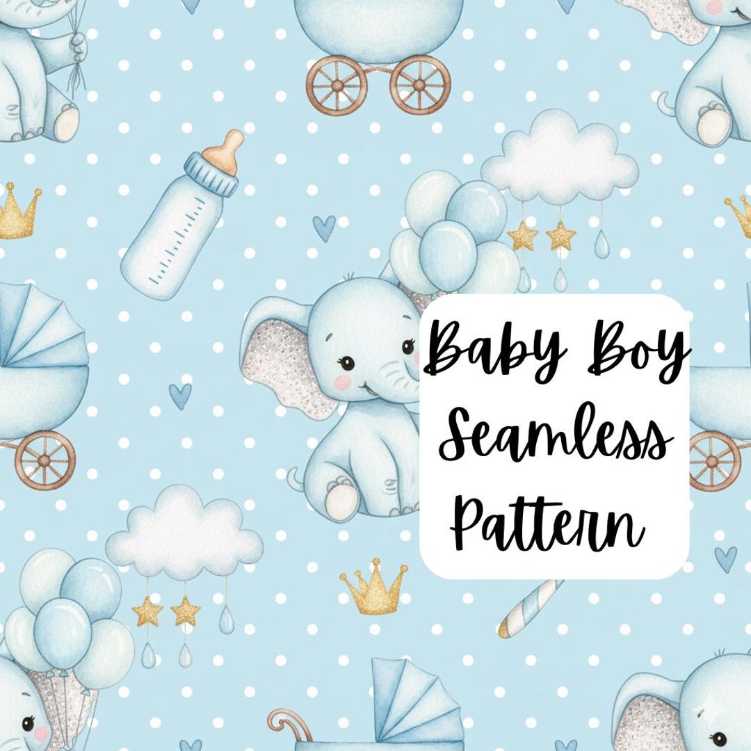 baby-boy-seamless-pattern-l-baby-digital-paper-l-cute-baby-shower