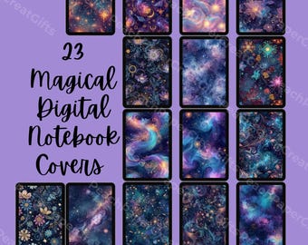 Magical Digital Notebook Covers (Digital Download)
