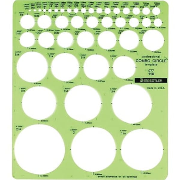 Circle Template Stencil TOO032