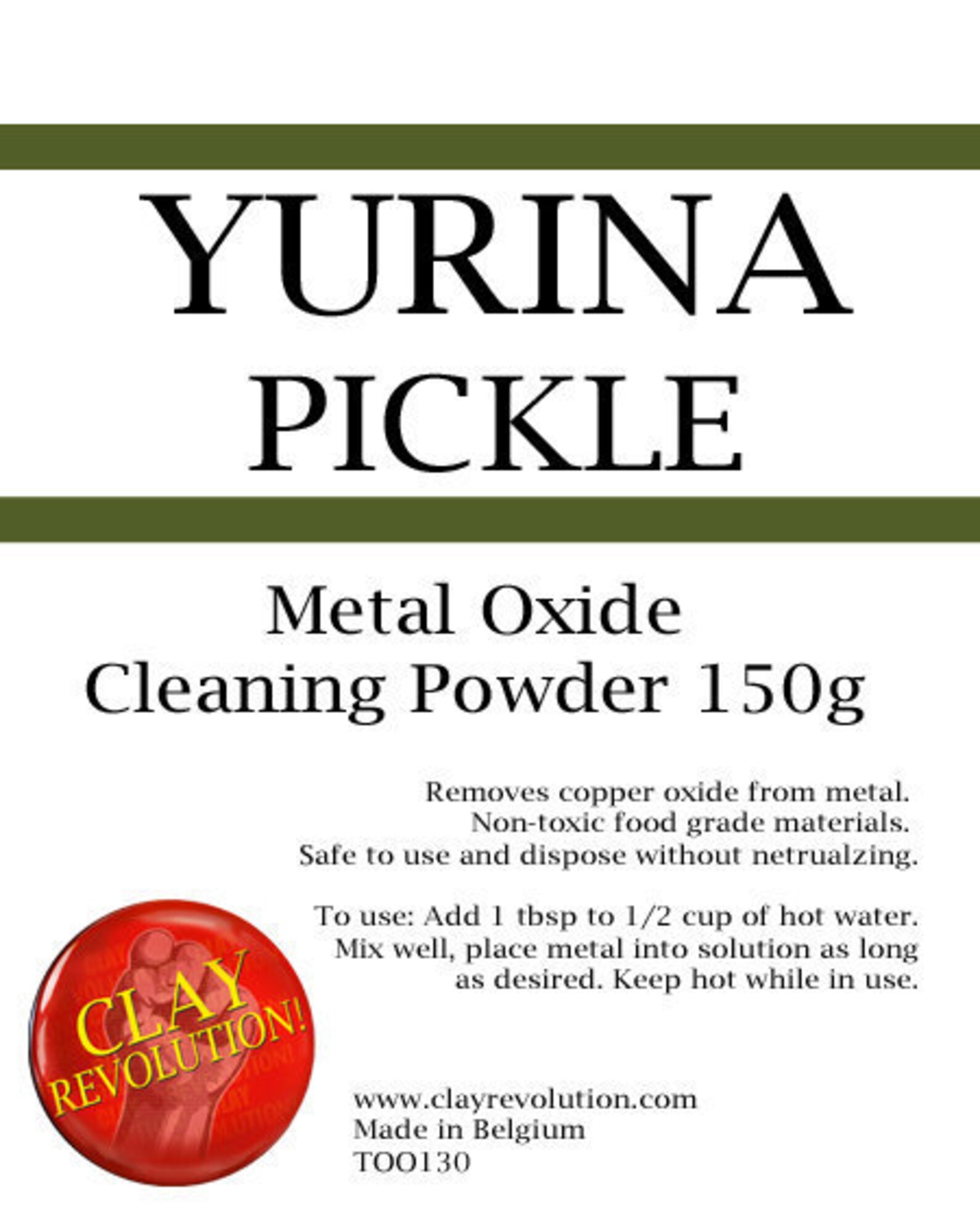 Yurina Pickle TOO130 Safe Pickling Solution for Copper Etsy Hong Kong
