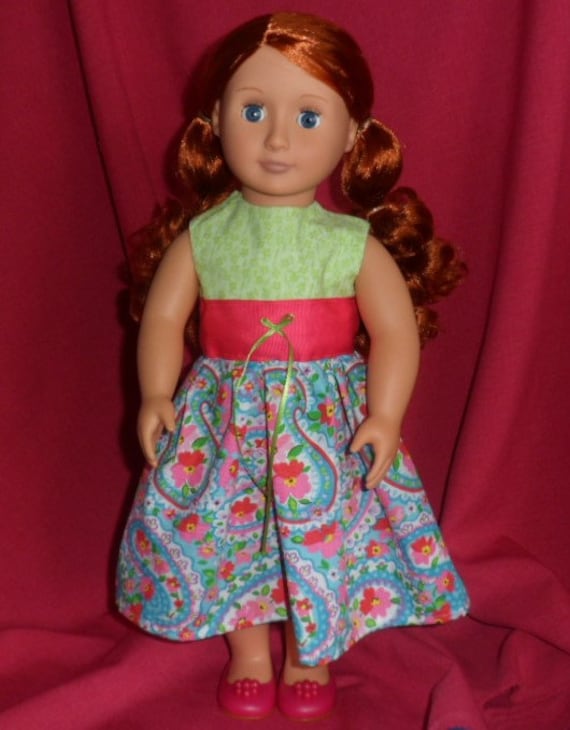 Items similar to 18 inch Doll Dress- 18 inch Doll Clothes on Etsy