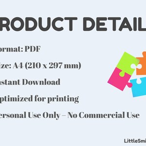 Puede incluir: Detalles del producto para un archivo PDF imprimible. El archivo es de tama&ntilde;o A4 (210 x 297 mm) y est&aacute; optimizado para imprimir. Es solo para uso personal y no para uso comercial.
