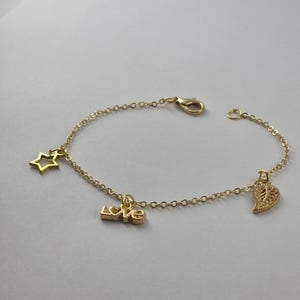 A bracelet full of love